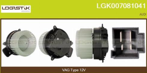 LGK LGK007081041 - Salona ventilators www.autospares.lv