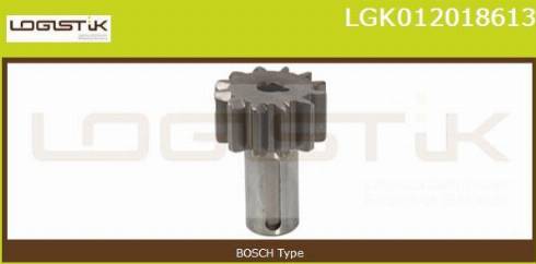 LGK LGK012018613 - Zobrats, Starteris www.autospares.lv