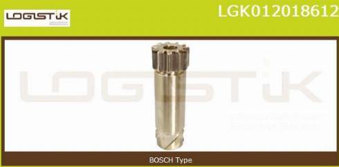 LGK LGK012018612 - Zobrats, Starteris autospares.lv