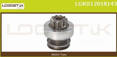 LGK LGK012018143 - Zobrats, Starteris www.autospares.lv