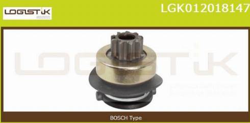 LGK LGK012018147 - Zobrats, Starteris autospares.lv