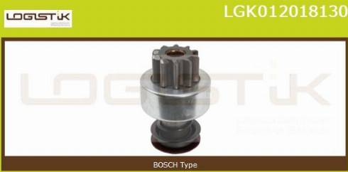 LGK LGK012018130 - Zobrats, Starteris autospares.lv