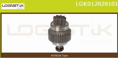 LGK LGK012028101 - Pinion, bendix, starter www.autospares.lv