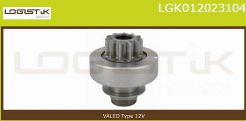 LGK LGK012023104 - Zobrats, Starteris www.autospares.lv