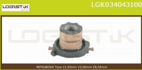 LGK LGK034043100 - Slip Ring, alternator www.autospares.lv