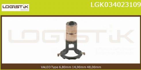 LGK LGK034023109 - Kolektora gredzens, Ģenerators www.autospares.lv