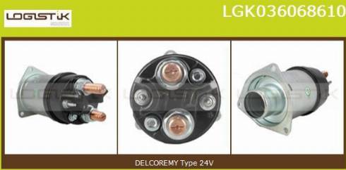 LGK LGK036068610 - Ievilcējrelejs, Starteris autospares.lv