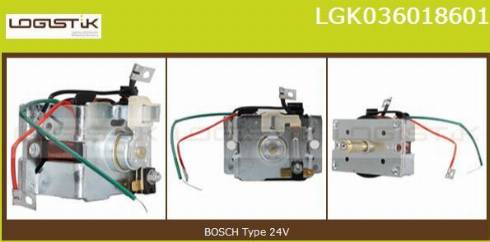 LGK LGK036018601 - Тяговое реле, соленоид, стартер www.autospares.lv