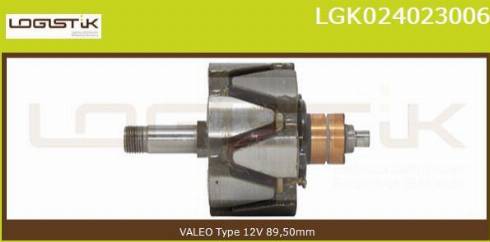 LGK LGK024023006 - Rotors, Ģenerators autospares.lv