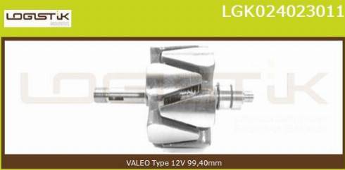 LGK LGK024023011 - Ротор, генератор www.autospares.lv