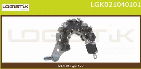 LGK LGK021040101 - Taisngriezis, Ģenerators www.autospares.lv