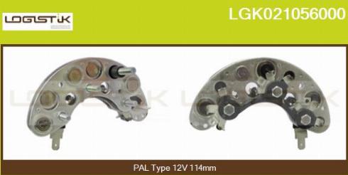 LGK LGK021056000 - Taisngriezis, Ģenerators www.autospares.lv