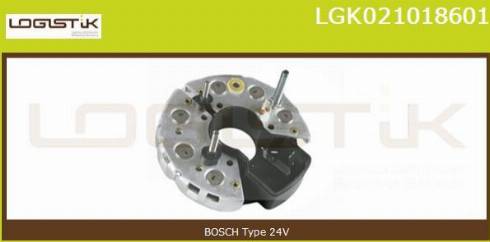 LGK LGK021018601 - Выпрямитель, диодный мост, генератор autospares.lv