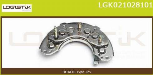 LGK LGK021028101 - Выпрямитель, диодный мост, генератор www.autospares.lv