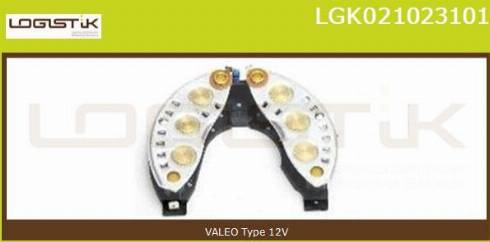 LGK LGK021023101 - Rectifier, alternator www.autospares.lv