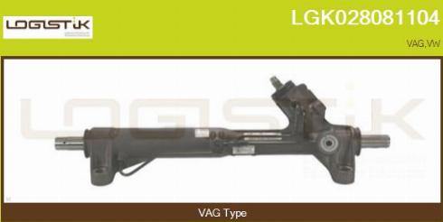 LGK LGK028081104 - Steering Gear www.autospares.lv