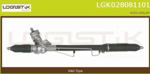 LGK LGK028081101 - Рулевой механизм, рейка www.autospares.lv