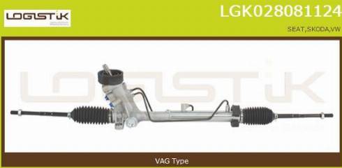 LGK LGK028081124 - Stūres mehānisms www.autospares.lv