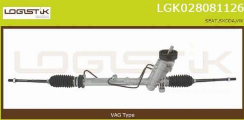 LGK LGK028081126 - Stūres mehānisms www.autospares.lv