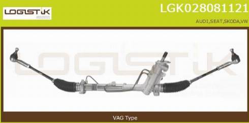 LGK LGK028081121 - Stūres mehānisms www.autospares.lv