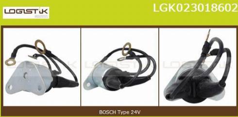 LGK LGK023018602 - Реле, стартер www.autospares.lv