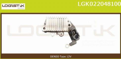 LGK LGK022048100 - Ģeneratora sprieguma regulators autospares.lv