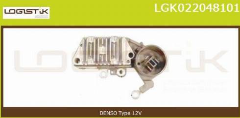 LGK LGK022048101 - Регулятор напряжения, генератор www.autospares.lv