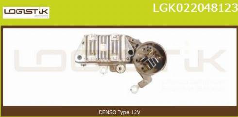 LGK LGK022048123 - Ģeneratora sprieguma regulators www.autospares.lv