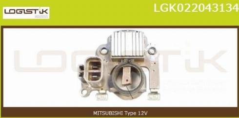 LGK LGK022043134 - Ģeneratora sprieguma regulators www.autospares.lv