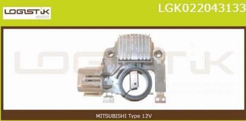 LGK LGK022043133 - Ģeneratora sprieguma regulators autospares.lv