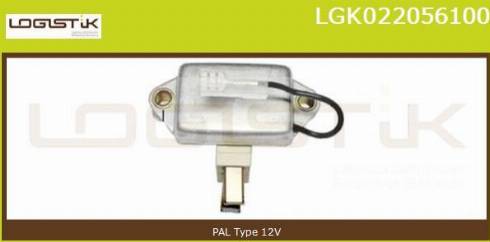 LGK LGK022056100 - Voltage regulator, alternator www.autospares.lv