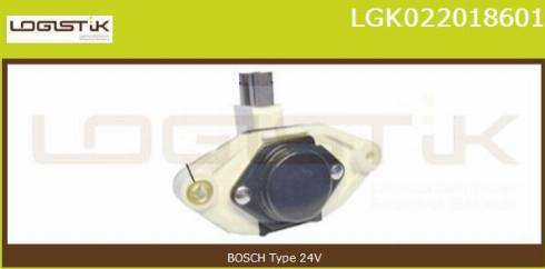 LGK LGK022018601 - Ģeneratora sprieguma regulators www.autospares.lv