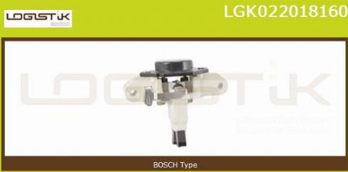 LGK LGK022018160 - Регулятор напряжения, генератор www.autospares.lv