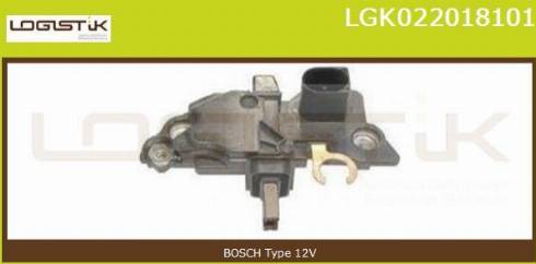 LGK LGK022018101 - Регулятор напряжения, генератор www.autospares.lv