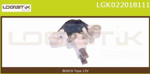 LGK LGK022018111 - Ģeneratora sprieguma regulators autospares.lv