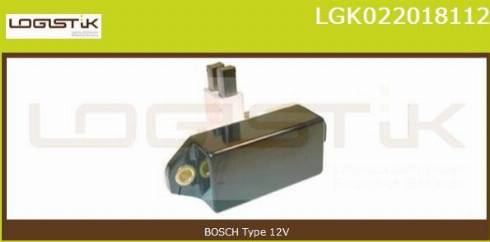 LGK LGK022018112 - Ģeneratora sprieguma regulators autospares.lv