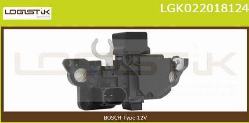 LGK LGK022018124 - Регулятор напряжения, генератор www.autospares.lv