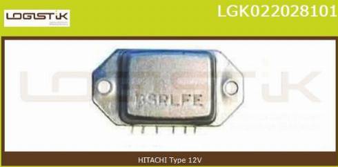 LGK LGK022028101 - Voltage regulator, alternator www.autospares.lv