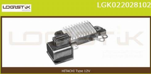 LGK LGK022028102 - Регулятор напряжения, генератор www.autospares.lv