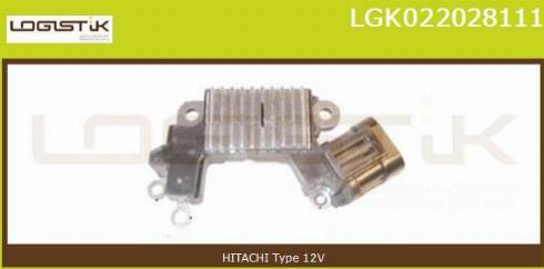 LGK LGK022028111 - Регулятор напряжения, генератор www.autospares.lv