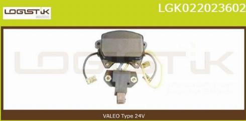 LGK LGK022023602 - Ģeneratora sprieguma regulators autospares.lv