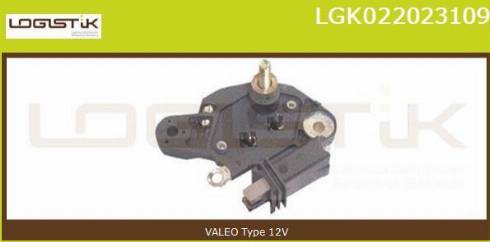 LGK LGK022023109 - Ģeneratora sprieguma regulators autospares.lv