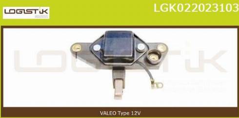 LGK LGK022023103 - Регулятор напряжения, генератор www.autospares.lv