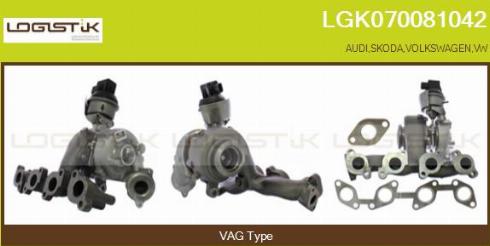 LGK LGK070081042 - Kompresors, Turbopūte www.autospares.lv