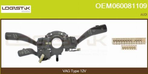 LGK OEM060081109 - Steering Column Switch www.autospares.lv