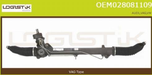 LGK OEM028081109 - Steering Gear www.autospares.lv