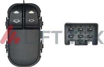 Lift-Tek LTFRB76006 - Выключатель, стеклоподъемник www.autospares.lv