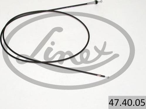 Linex 47.40.05 - Motora pārsega slēdzenes trose www.autospares.lv