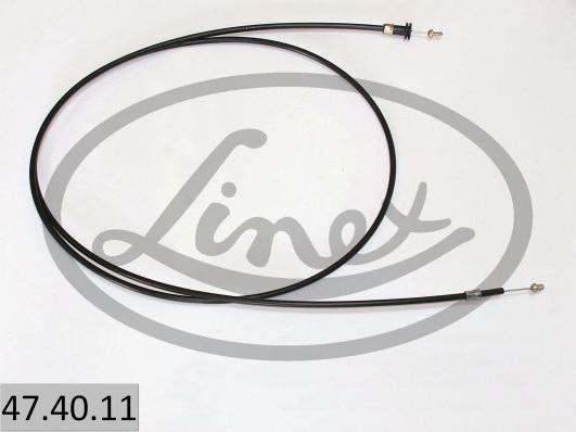 Linex 47.40.11 - Motora pārsega slēdzenes trose www.autospares.lv