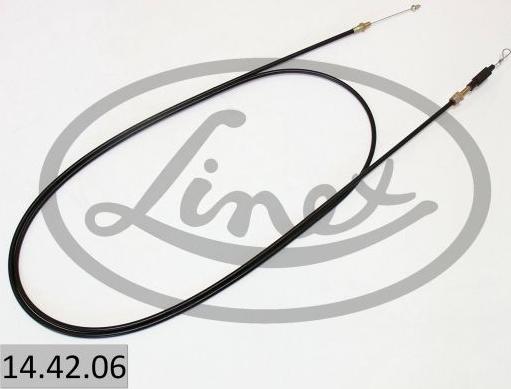 Linex 14.42.06 - Motora pārsega slēdzenes trose www.autospares.lv